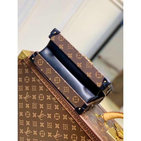 Replica Borsa Louis Vuitton Petite Malle V in tela monogramma M46309