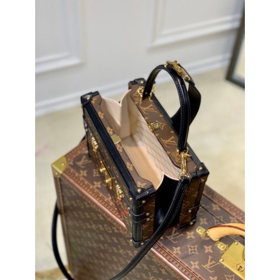 Replica Borsa Louis Vuitton Petite Malle V in tela monogramma M46309
