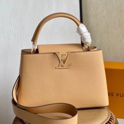 Replica Borsa MM Louis Vuitton Capucines In Pelle Taurillon M59227