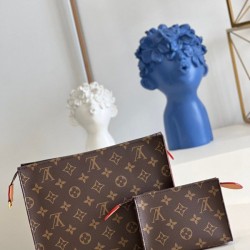 Replica Borsa da toilette Louis Vuitton su catena in tela monogramma M81412
