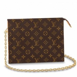 Replica Borsa da toilette Louis Vuitton su catena in tela monogramma M81412