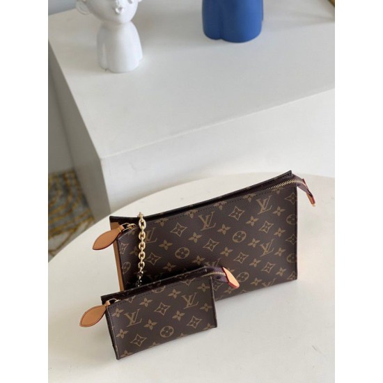 Replica Borsa da toilette Louis Vuitton su catena in tela monogramma M81412