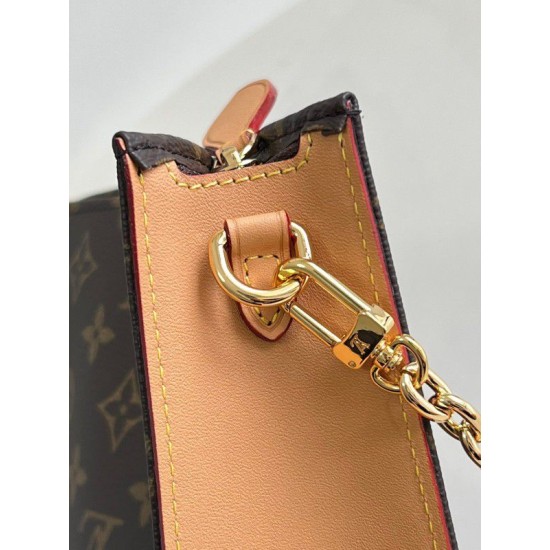 Replica Borsa da toilette Louis Vuitton su catena in tela monogramma M81412