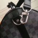 Replica Louis Vuitton Keepall Bandoulière 55 Damier Grafite N41413