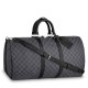 Replica Louis Vuitton Keepall Bandoulière 55 Damier Grafite N41413