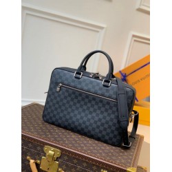 Replica Louis Vuitton Porte-Documents Business MM in grafite Damier N50200