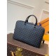 Replica Louis Vuitton Porte-Documents Business MM in grafite Damier N50200
