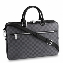Replica Louis Vuitton Porte-Documents Business MM in grafite Damier N50200