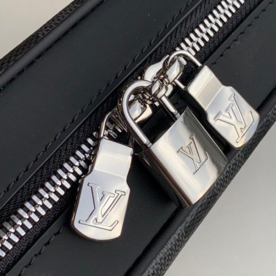 Replica Louis Vuitton Porte-Documents Business MM in grafite Damier N50200