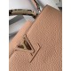 Replica Borsa MM Louis Vuitton Capucines Con Manico In Pitone N92801