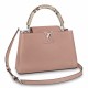 Replica Borsa MM Louis Vuitton Capucines Con Manico In Pitone N92801