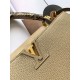 Replica Borsa Louis Vuitton Capucines MM con manico in pitone N92802