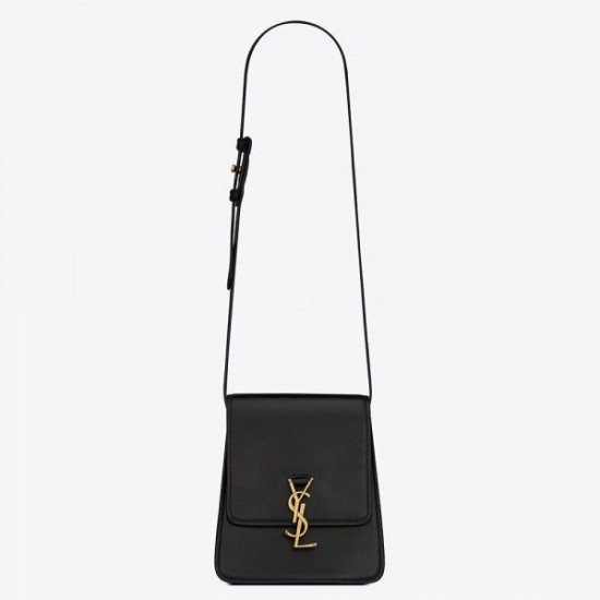 Replica Borsa YSL Saint Laurent Kaia North South nera
