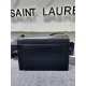 Replica Borsa a Tracolla YSL Saint Laurent Gaby Pelle di vitello Stampa Coccodrillo Nero