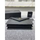 Replica Borsa a Tracolla YSL Saint Laurent Gaby Pelle di vitello Stampa Coccodrillo Nero