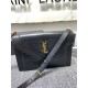 Replica Borsa a Tracolla YSL Saint Laurent Gaby Pelle di vitello Stampa Coccodrillo Nero
