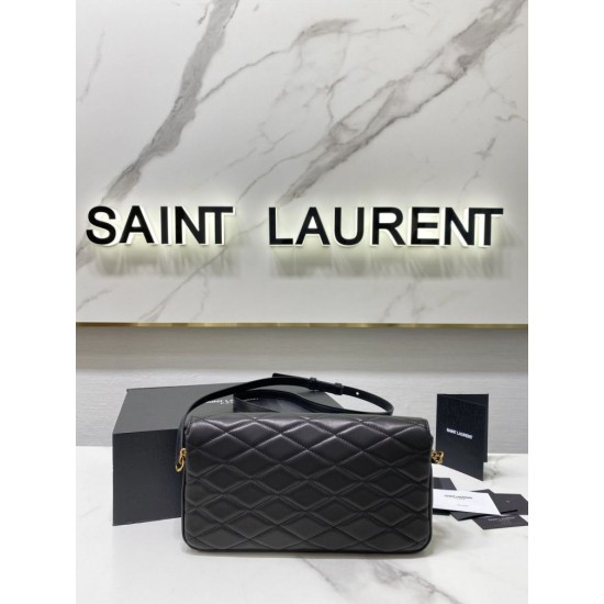 Replica Borsa a tracolla YSL Saint Laurent nera