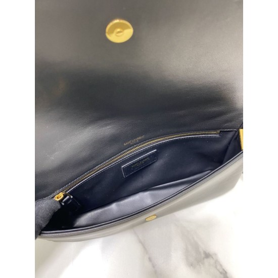 Replica Borsa a tracolla YSL Saint Laurent nera