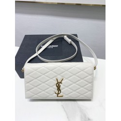 Replica Borsa a tracolla YSL Saint Laurent bianca