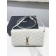 Replica Borsa a tracolla YSL Saint Laurent bianca