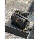 Replica Borsa fotografica YSL Saint Laurent Niki in pelle liscia Nera