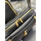 Replica Borsa fotografica YSL Saint Laurent Niki in pelle liscia Nera