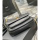 Replica Borsa fotografica YSL Saint Laurent Niki in pelle liscia Nera