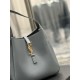 Replica YSL Saint Laurent Le 5 À 7 Cassandre Hobo Secchiello Piccola Borsa Morbida Pelle Liscia Grigia Replica YSL Saint Laurent Le 5 À 7 Cassandre Hobo Secchiello Piccola Borsa Morbida Pelle Liscia Grigia