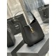 Replica YSL Saint Laurent Le 5 À 7 Cassandre Hobo Borsa Secchiello Morbida Piccola Pelle Liscia Nera