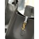 Replica YSL Saint Laurent Le 5 À 7 Cassandre Hobo Borsa Secchiello Morbida Piccola Pelle Liscia Nera