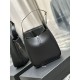Replica YSL Saint Laurent Le 5 À 7 Cassandre Hobo Borsa Secchiello Morbida Piccola Pelle Liscia Nera
