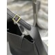 Replica YSL Saint Laurent Le 5 À 7 Cassandre Hobo Borsa Secchiello Morbida Piccola Pelle Liscia Nera
