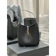Replica YSL Saint Laurent Le 5 À 7 Cassandre Hobo Borsa Secchiello Morbida Piccola Pelle Liscia Nera