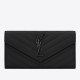 Replica Patta monogramma grande YSL Saint Laurent tutta nera Replica Patta monogramma grande YSL Saint Laurent tutta nera