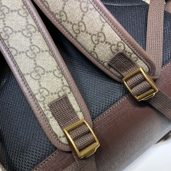 Replica Zaino medio Gucci Ophidia GG 598140 Marrone