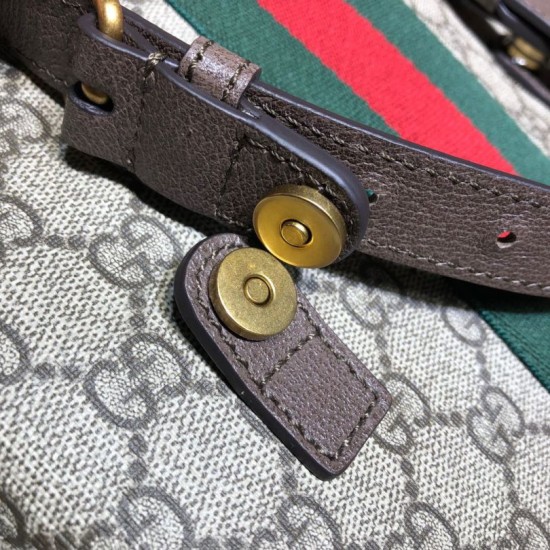 Replica Zaino medio Gucci Ophidia GG 598140 Marrone