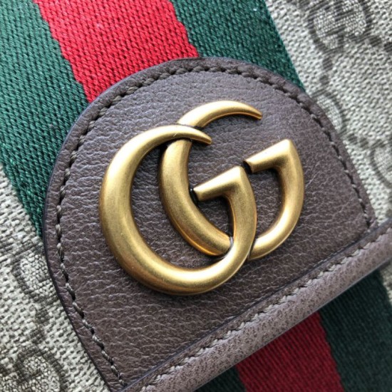 Replica Zaino medio Gucci Ophidia GG 598140 Marrone