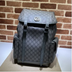 Replica Zaino medio Gucci Ophidia GG 598140 Nero