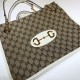 Replica Borsa tote media Gucci 1955 Horsebit 621144 Bianca