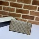 Replica Borsa Gucci 621888 Borsa a catena in tela GG-Supreme Horsebit 1955