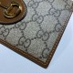 Replica Borsa Gucci 621888 Borsa a catena in tela GG-Supreme Horsebit 1955