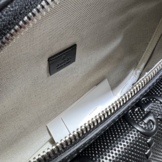 Replica Cintura Gucci Jumbo GG Borsa da uomo ‎645093 Nera