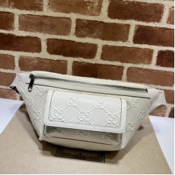 Replica Cintura Gucci Jumbo GG Borsa da uomo ‎645093 Beige