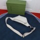 Replica Marsupio piccolo Gucci Jumbo GG 658582 Bianco