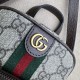 Replica Borsa mini Gucci Ophidia GG Supreme tela 671682 Marrone