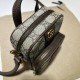 Replica Borsa mini Gucci Ophidia GG Supreme tela 671682 Marrone