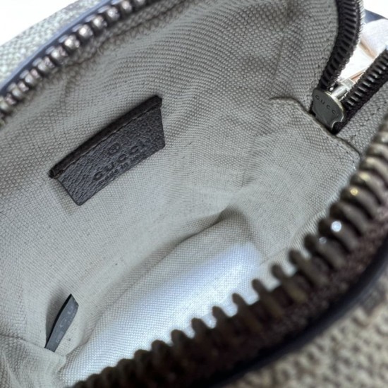 Replica Borsa mini Gucci Ophidia GG Supreme tela 671682 Marrone