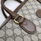 Replica Gucci Borsa da lavoro con incastro G 674140 Caffè