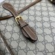 Replica Zaino Gucci medio con Interlocking G Men 696013 Marrone