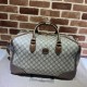 Replica Gucci Borsone con Incastro G 696014 Marrone